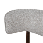 Walnut Dining Chair - Clay Beige (Set of 2)