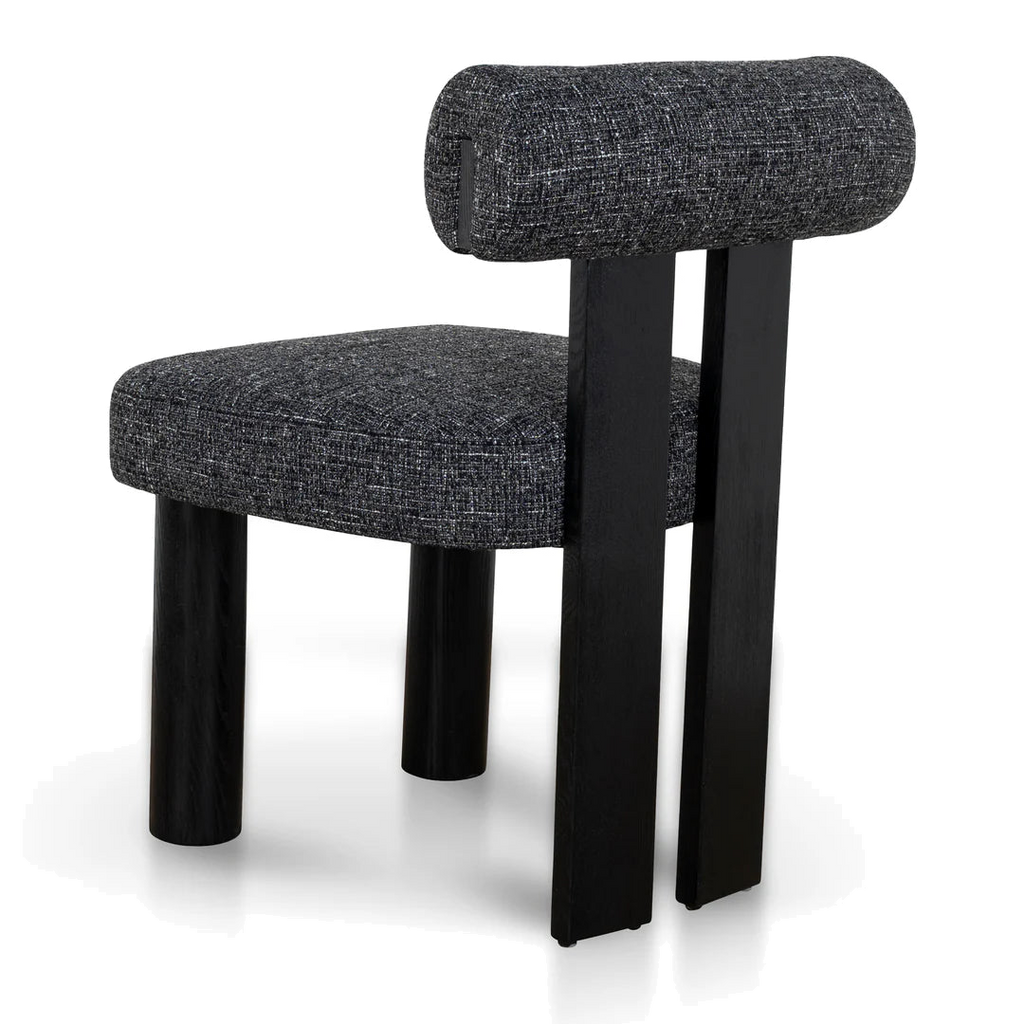 Black Dining Chair - Field Charcoal (Set of 2)