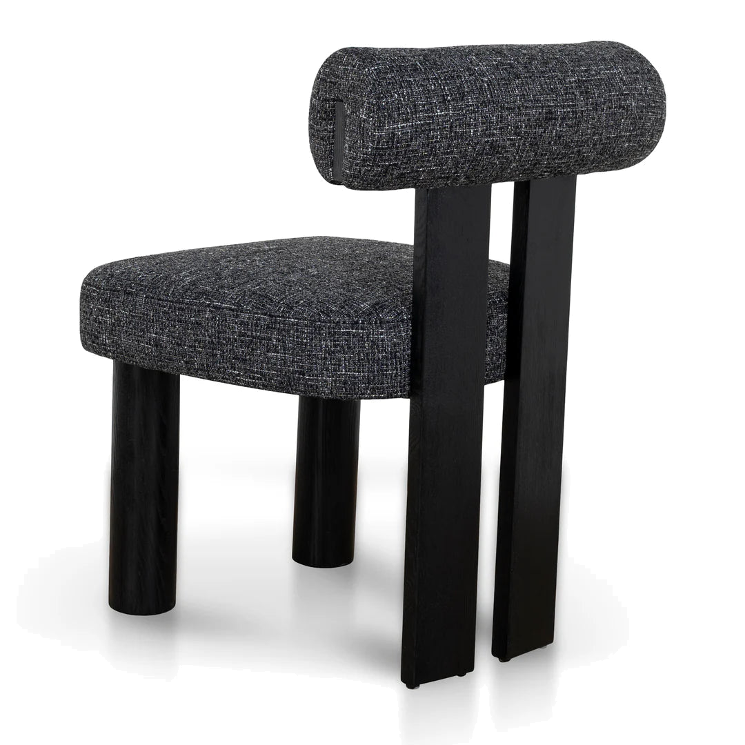 Black Dining Chair - Field Charcoal (Set of 2)