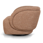 Swivel Armchair - Russet Brown