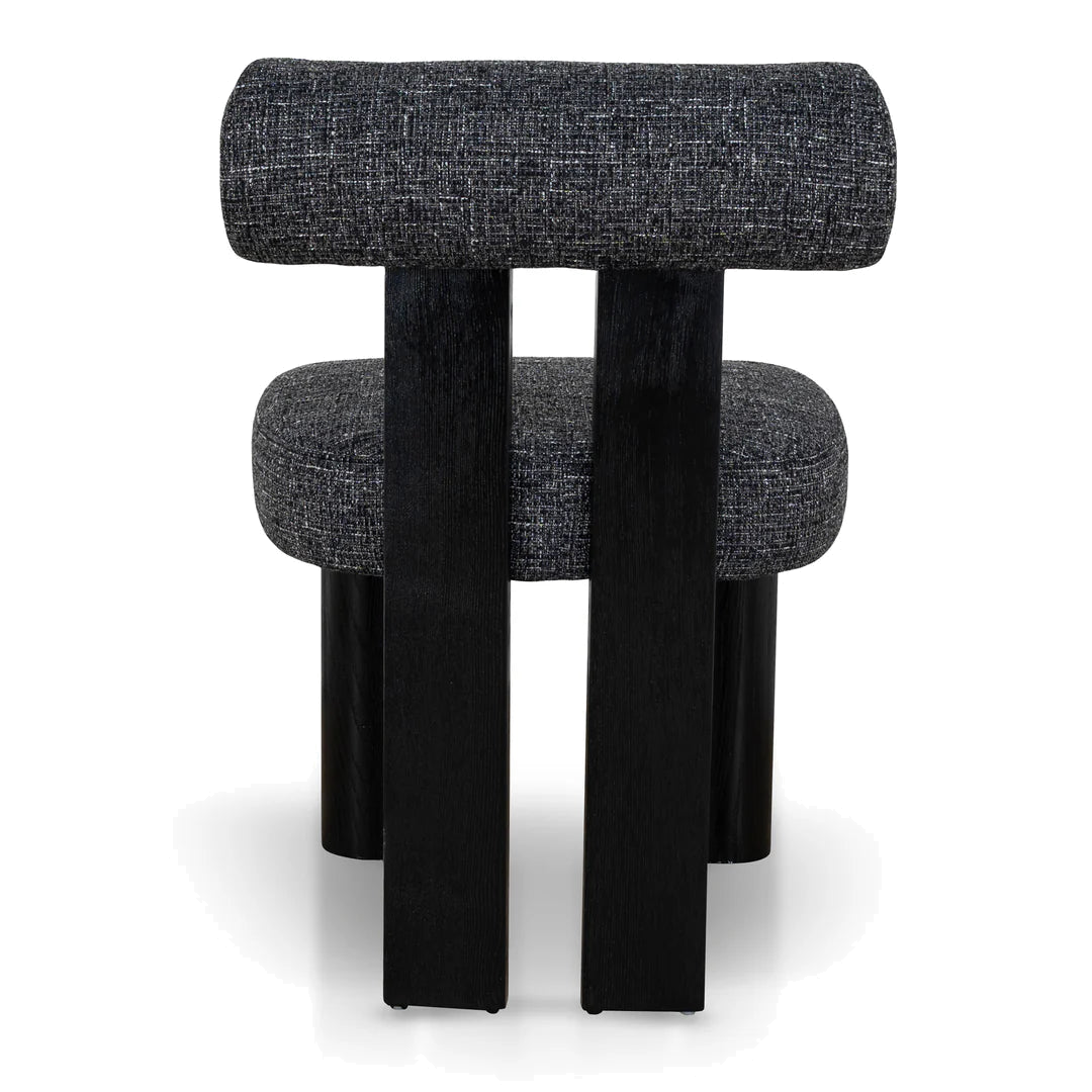 Black Dining Chair - Field Charcoal (Set of 2)