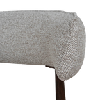 Walnut Dining Chair - Clay Beige (Set of 2)