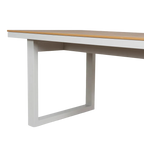 Compact Outdoor Dining Table - Sand White