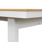 1.6m Sand White Outdoor Dining Table - Natural
