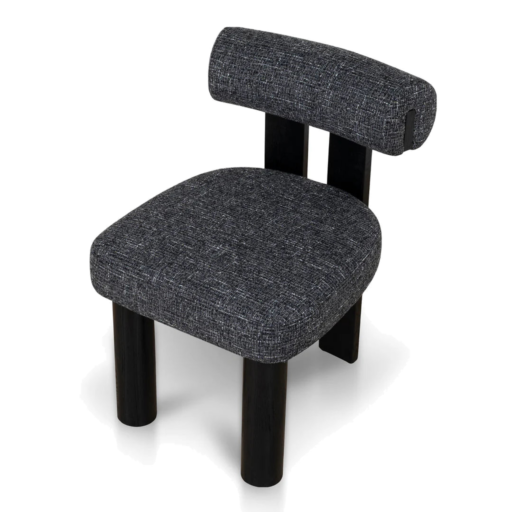 Black Dining Chair - Field Charcoal (Set of 2)