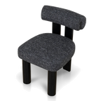 Black Dining Chair - Field Charcoal (Set of 2)