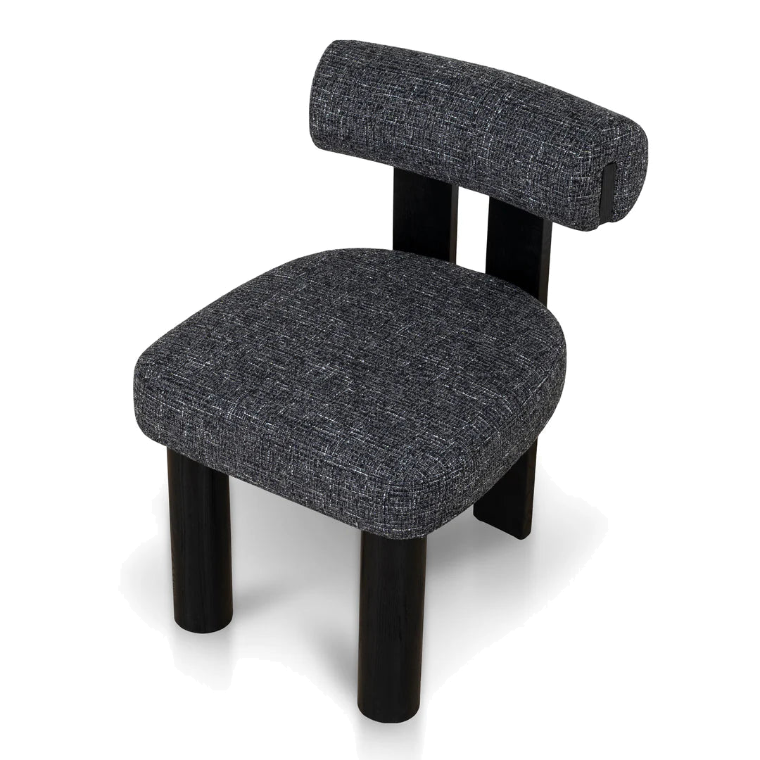 Black Dining Chair - Field Charcoal (Set of 2)