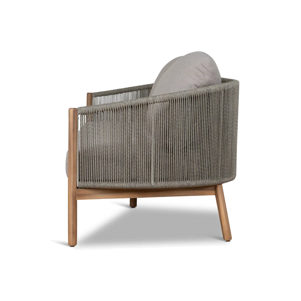 4pcs Outdoor Lounge Set - Light Brown