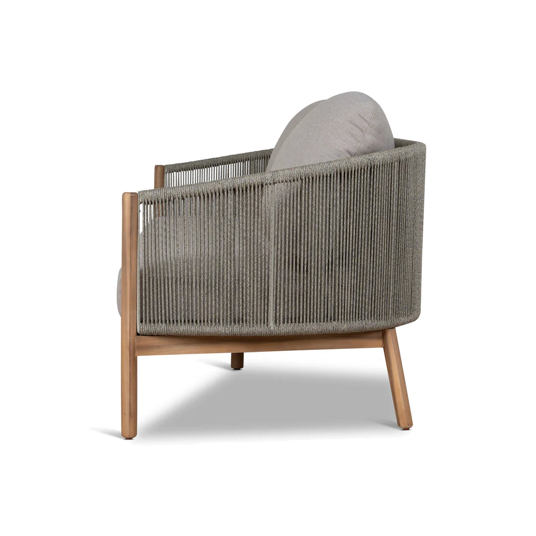 4pcs Outdoor Lounge Set - Light Brown