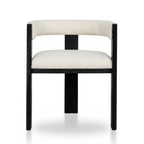 Black ELM Dining Chair - Dawn Beige (Set of 2)