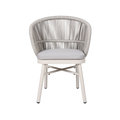 Sand White Outdoor Dining Chair - Light Grey (Set of 2)