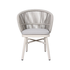 Sand White Outdoor Dining Chair - Light Grey (Set of 2)