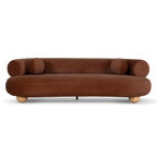 3 Seater Sofa - Burnt Brown