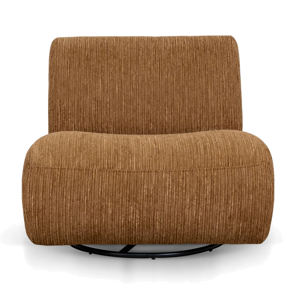Swivel Lounge Chair - Honey Gold