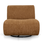 Swivel Lounge Chair - Honey Gold