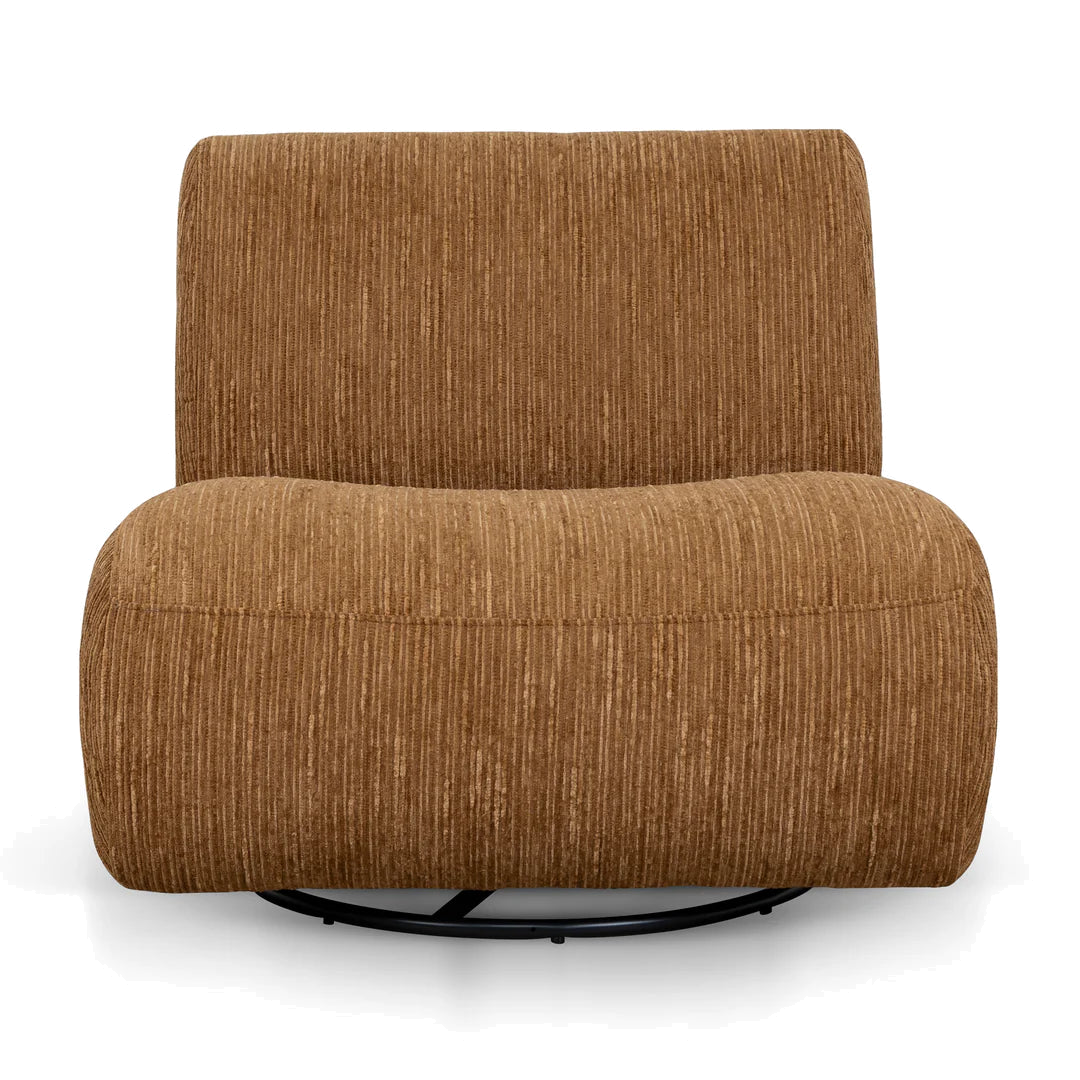 Swivel Lounge Chair - Honey Gold