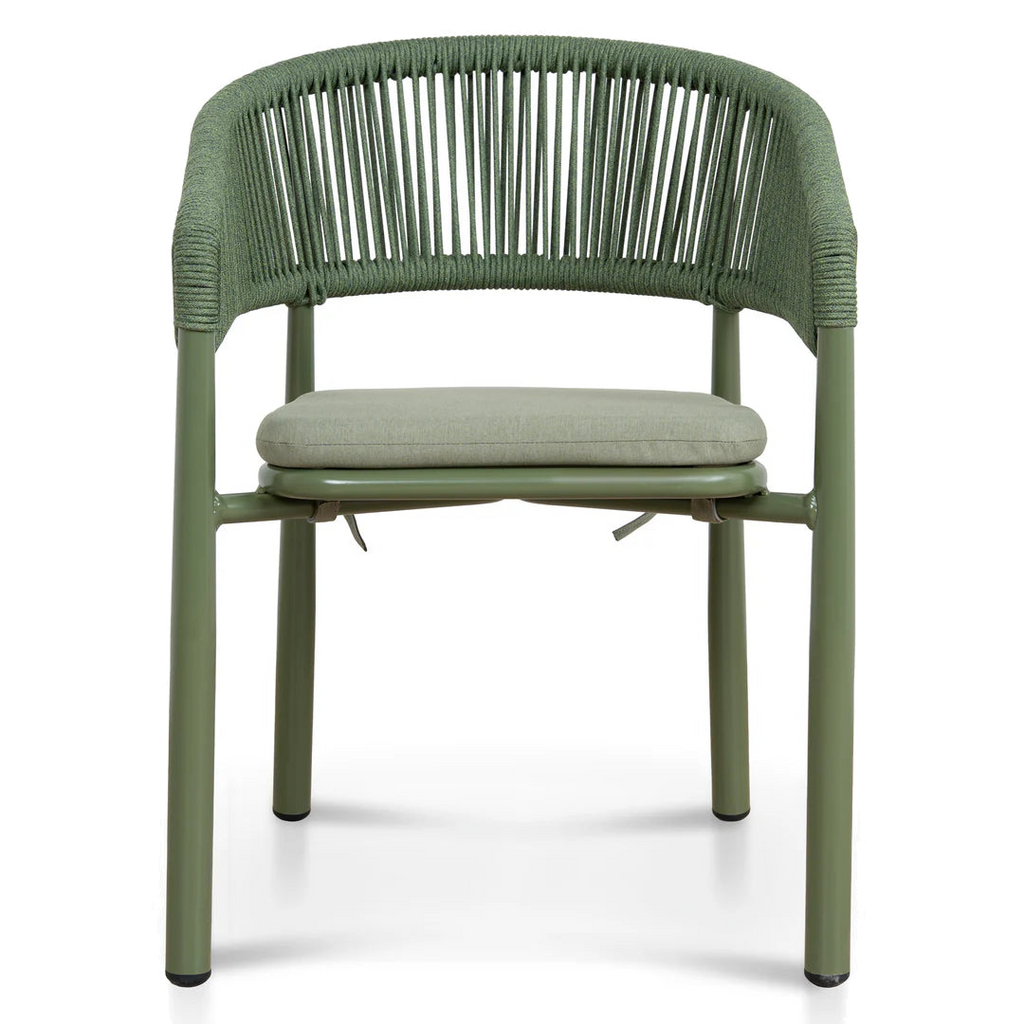 Outdoor Dining Chair - Army Green (Set of 2)