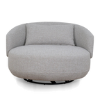 Swivel Armchair - Warm Taupe