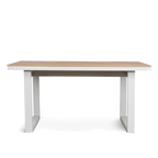 1.6m Sand White Outdoor Dining Table - Natural