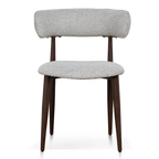 Walnut Dining Chair - Clay Beige (Set of 2)