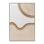 60 x 90cm Framed Canvas - Natural