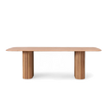 2.4m Dining Table - Natural