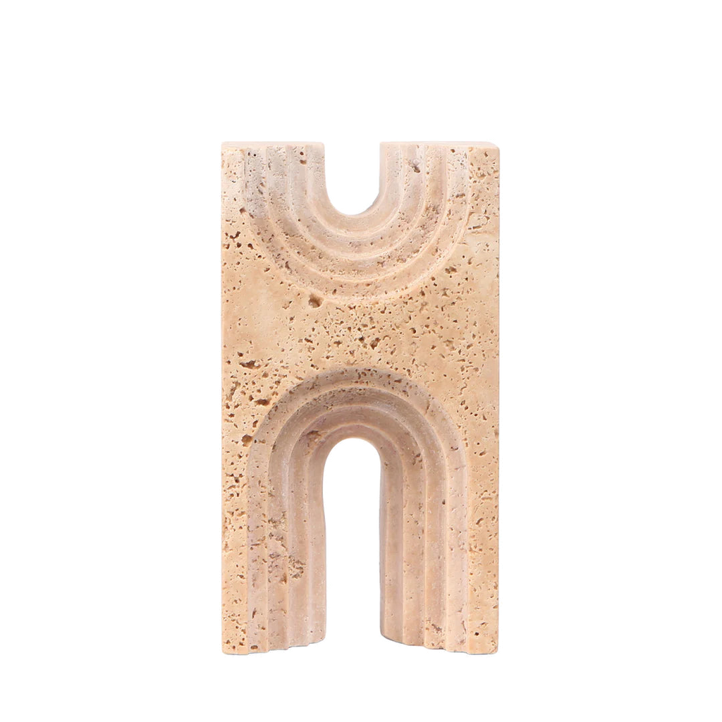 Carved Marble Sculpture - Beige