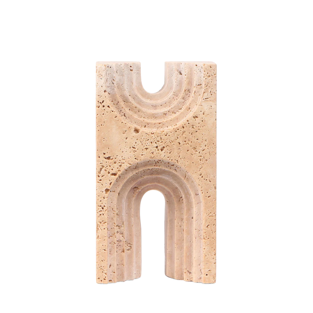 Carved Marble Sculpture - Beige