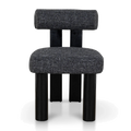 Black Dining Chair - Field Charcoal (Set of 2)