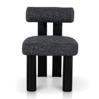 Black Dining Chair - Field Charcoal (Set of 2)