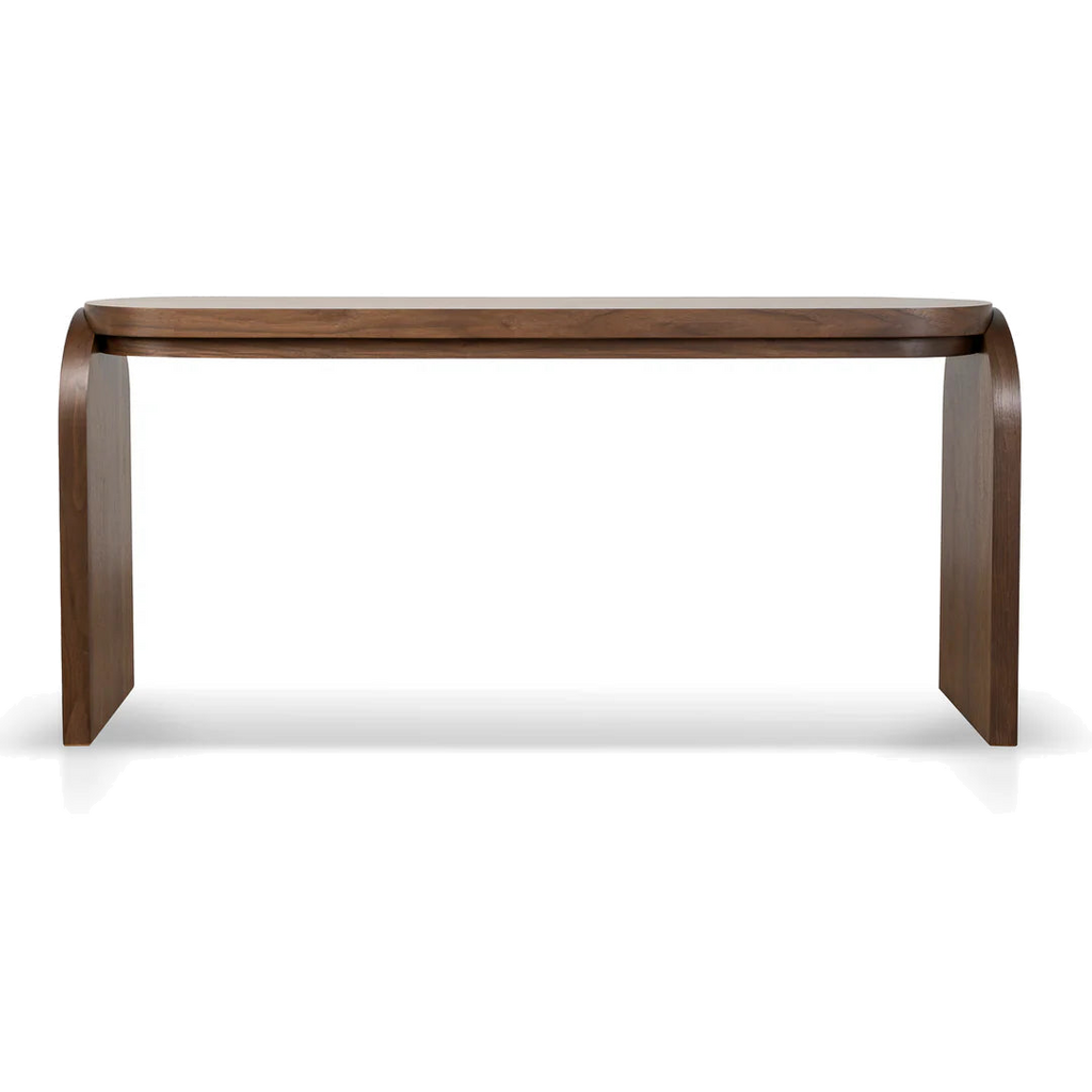 1.7m Console Table - Light Walnut