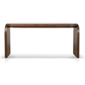1.7m Console Table - Light Walnut