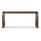 1.7m Console Table - Light Walnut