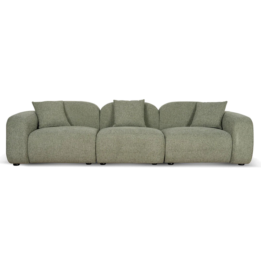 4 Seater Sofa - Coral Light Green
