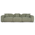 4 Seater Sofa - Coral Light Green