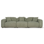 4 Seater Sofa - Coral Light Green