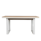 Compact Outdoor Dining Table - Sand White