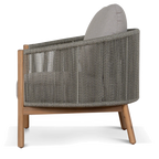 4pcs Outdoor Lounge Set - Light Brown
