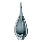 Gray glass pendant ornament