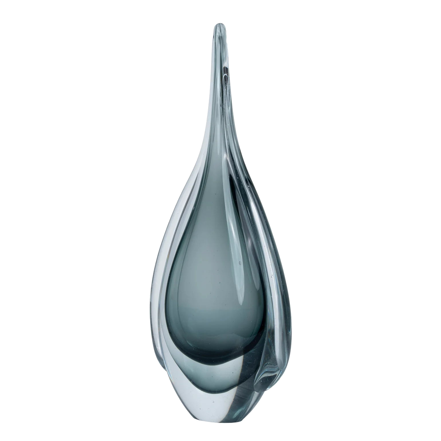 Gray glass pendant ornament
