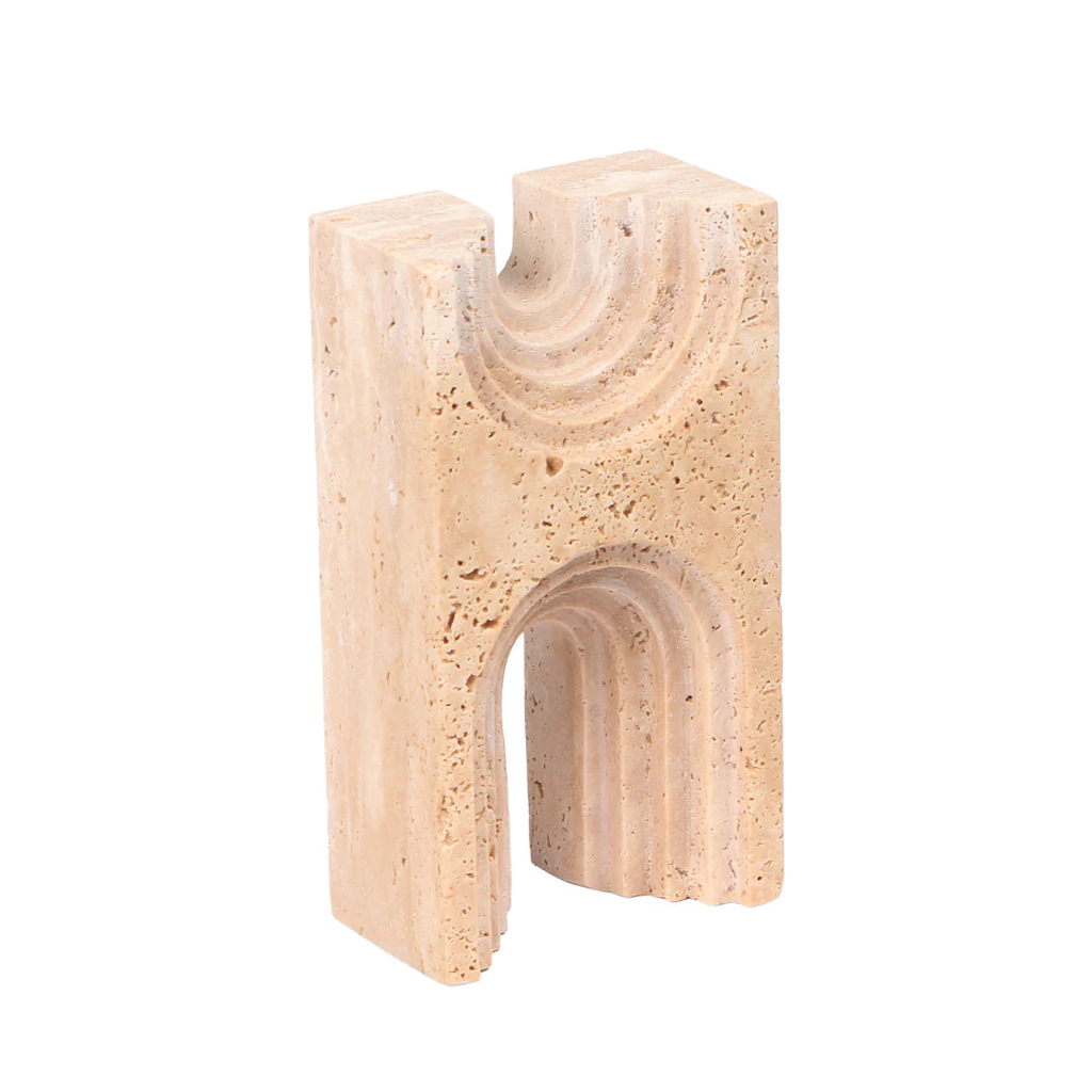Carved Marble Sculpture - Beige