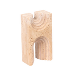 Carved Marble Sculpture - Beige