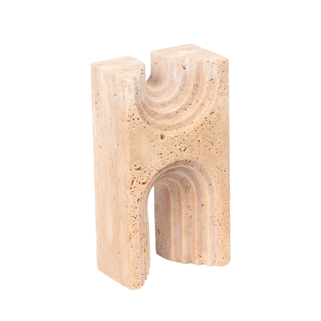 Carved Marble Sculpture - Beige