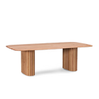 2.4m Dining Table - Natural