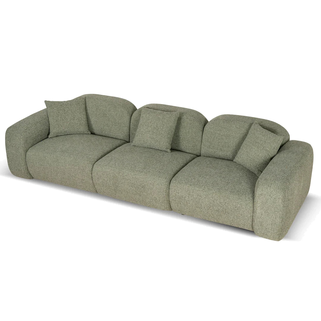 4 Seater Sofa - Coral Light Green