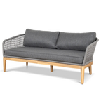 4pcs Outdoor Lounge Set - Grey