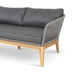 4pcs Outdoor Lounge Set - Grey
