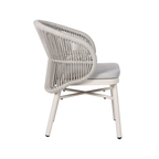 Sand White Outdoor Dining Chair - Light Grey (Set of 2)