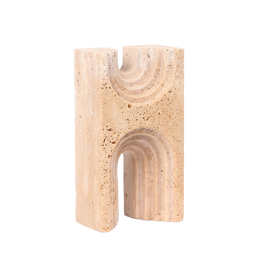 Carved Marble Sculpture - Beige