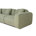 4 Seater Sofa - Coral Light Green